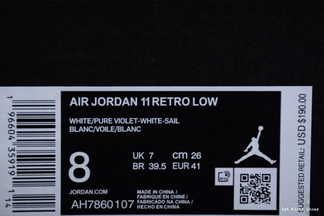 1st Kicks 1379 low air jordan snakeskin” 11 ah7860- GoodFit “yellow 1106